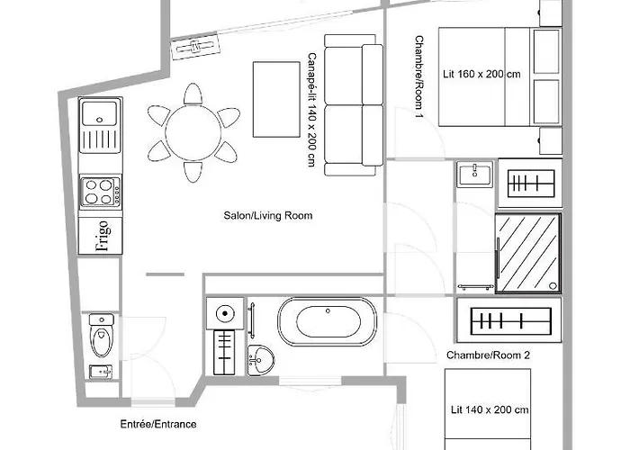 Apartamento Appt Calme Avec Balcon - Opera - Haussmann Paris