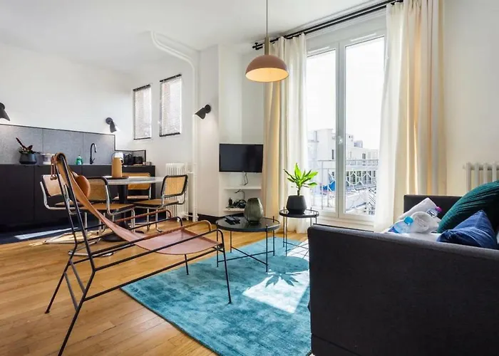 Appt Calme Avec Balcon - Opera - Haussmann Apartamento